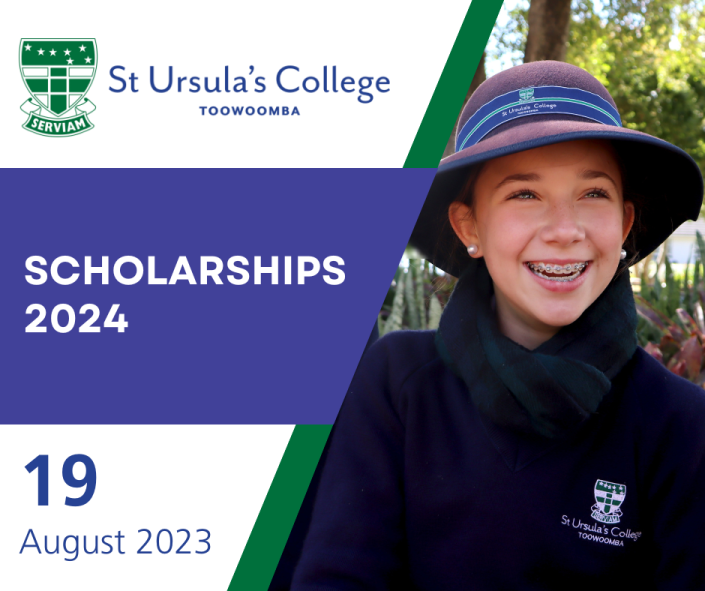 2024 scholarships St Ursula's College Toowoomba