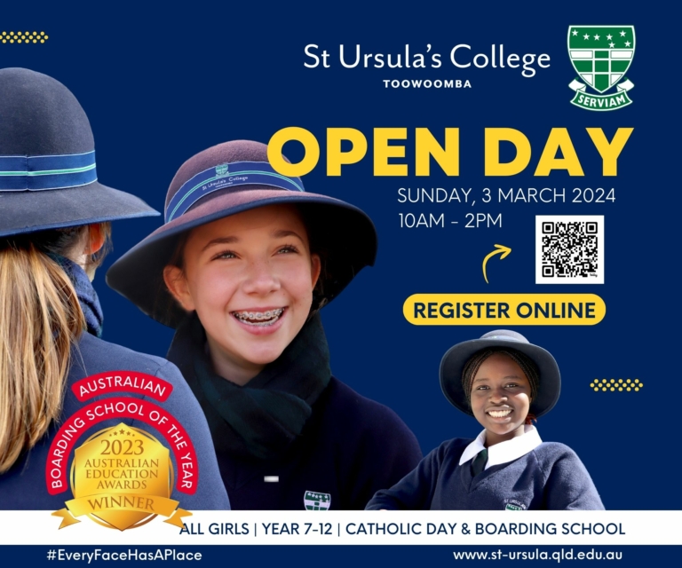 2024 College Open Day St Ursula's College Toowoomba